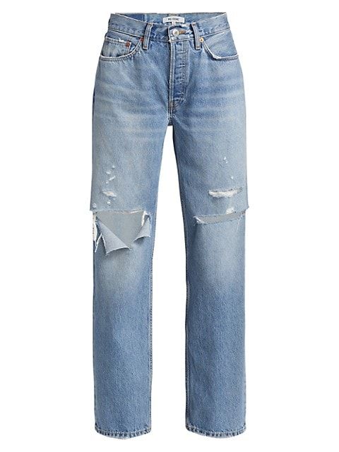 90s Comfy High-Rise Jeans | Saks Fifth Avenue
