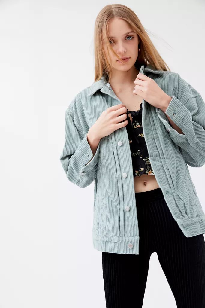 BDG Jana Wide Wale Corduroy Trucker Jacket | Urban Outfitters (US and RoW)