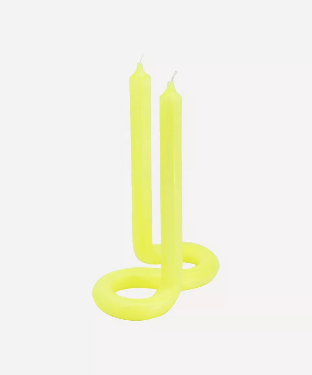 Twist Candle Yellow | Liberty London (UK)