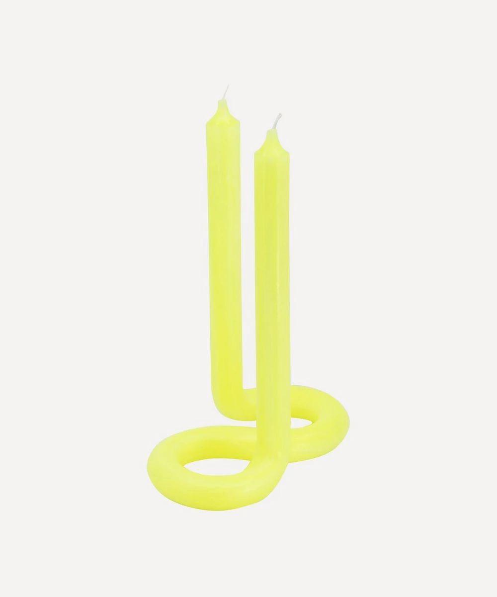 Twist Candle Yellow | Liberty London (UK)