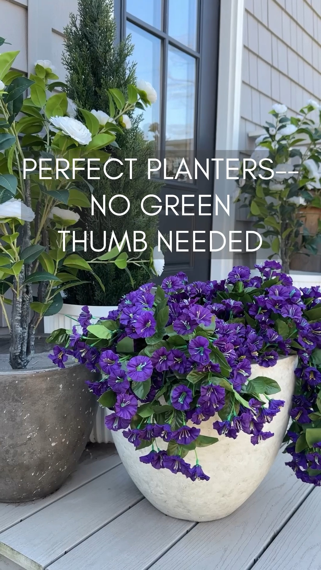 Have you tried these beautiful draping florals for a stress free planter hack? 

#LTKHome