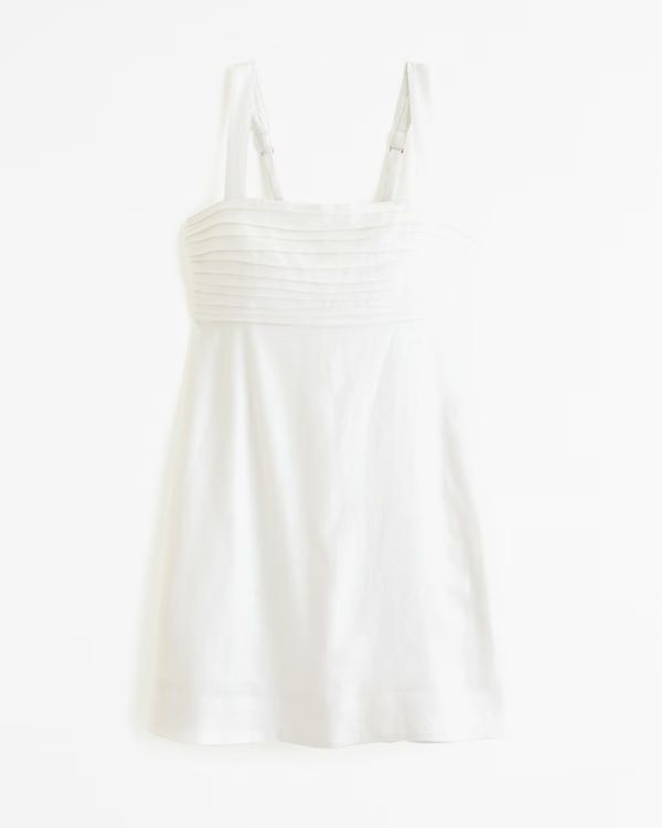 The A&F Emerson Linen-Blend Skort | Abercrombie & Fitch (US)