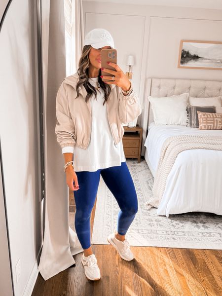 Perfect spring casual leggings outfit. The leggings tee is a great length and I workout in these leggings they are perfect! 

Wearing true to size small in all. 



#LTKsalealert #LTKbump #LTKfindsunder100