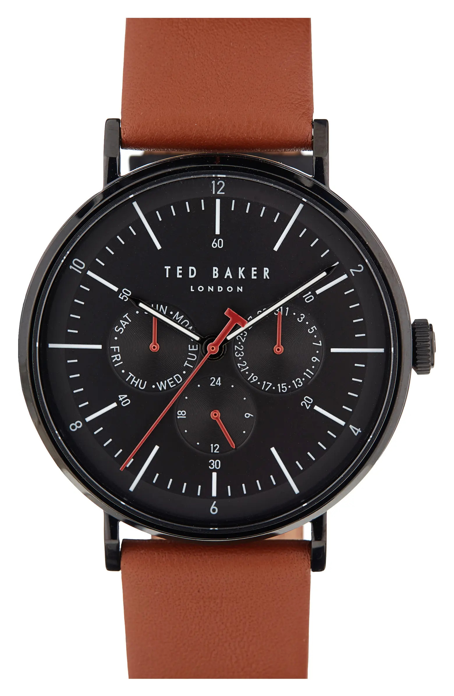 Ted Baker London Timeless Leather Strap Watch, 20mm | Nordstrom | Nordstrom