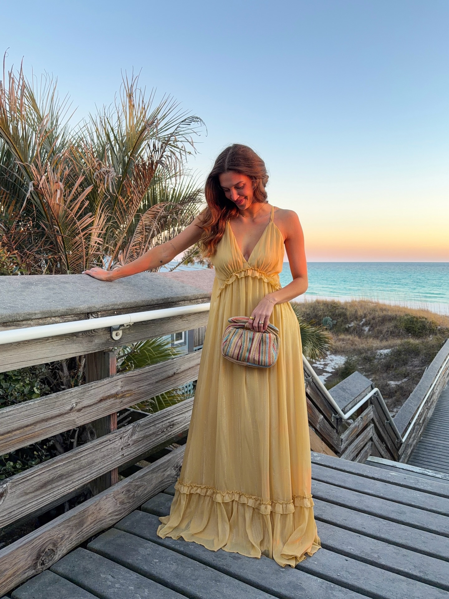 the cutest spring/summer wedding guest dress💛 yellow maxi dress for formal weddings and occasions! code MARYMARGARET20 gets you 20% off 

#LTKWedding #LTKootd #LTKSeasonal