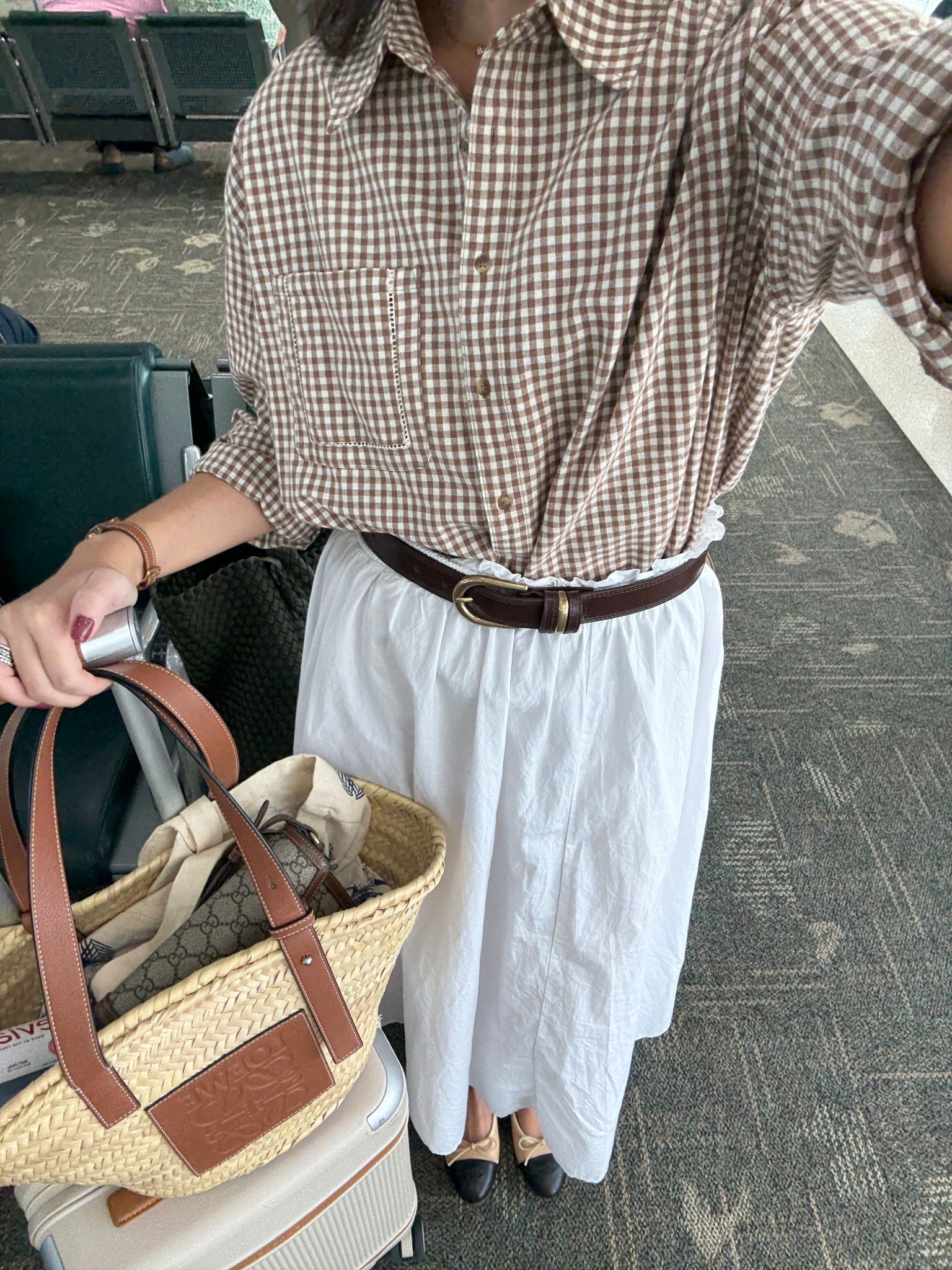 Travel day outfit ✈️