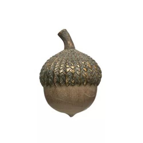 Creative Co-Op 4" Resin Gold Acorn Figurine | Scheels