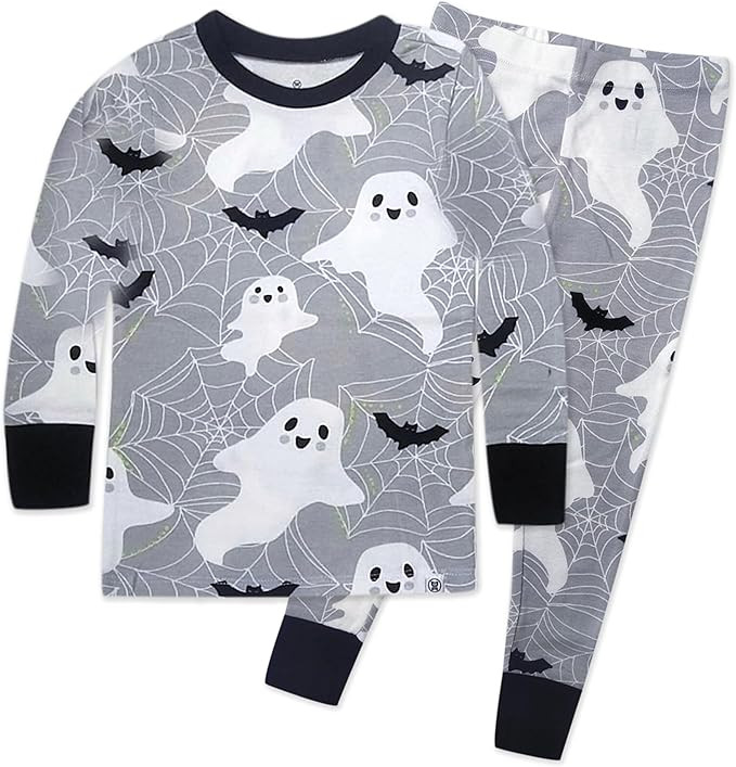 HonestBaby Unisex Celebration 2-Piece Pajamas Sleepwear Pjs 100% Organic Cotton for Baby, Toddler... | Amazon (US)