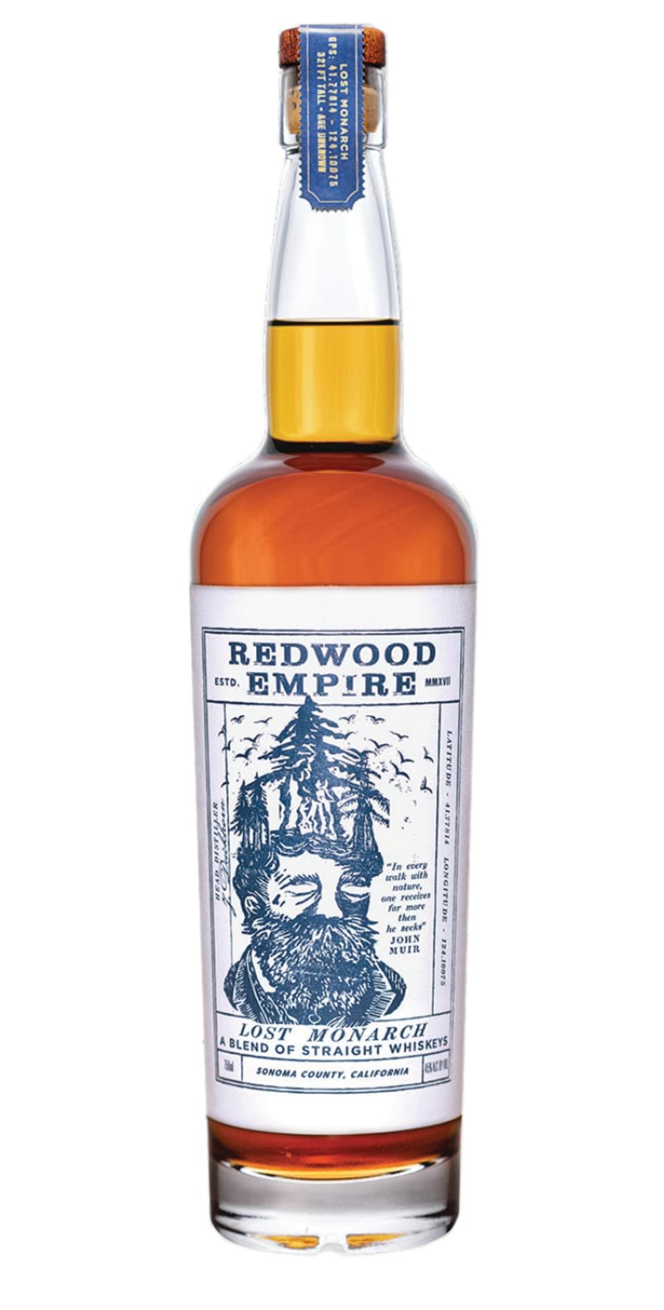 Redwood Empire Lost Monarch American Whiskey | Wine.com | Wine.com