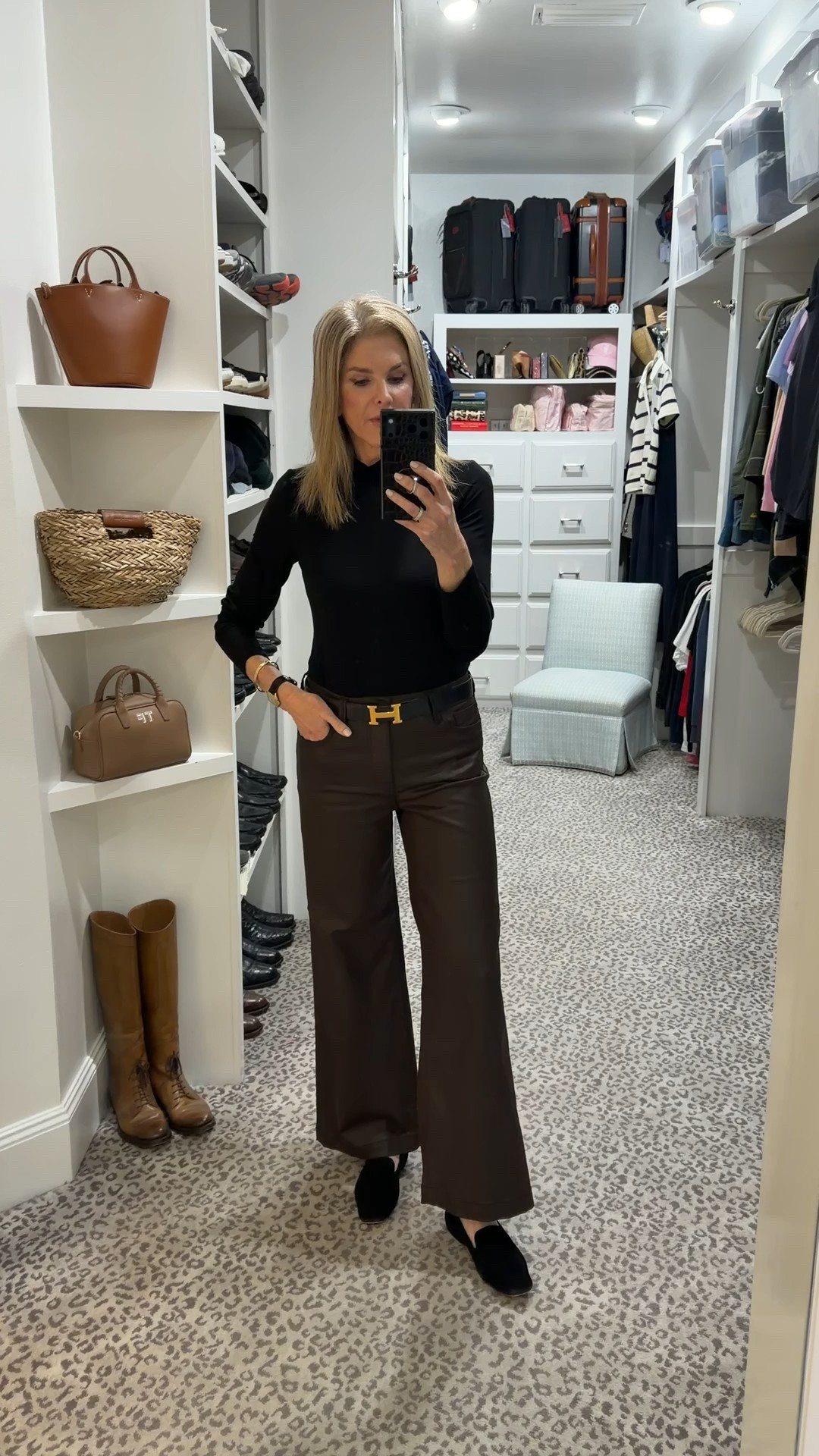 Turtleneck & wax coated brown jeans 


#LTKOver40 #LTKFindsUnder100