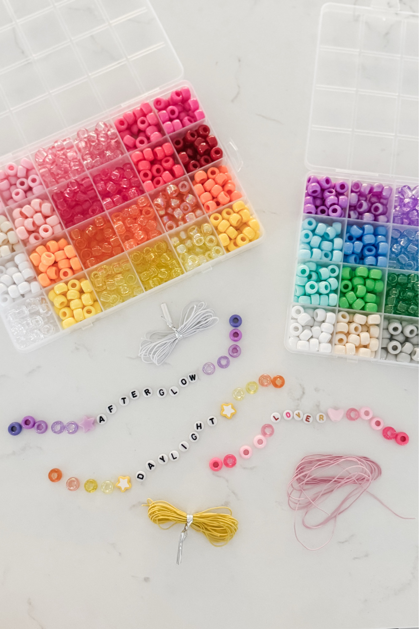 I know the #ErasTour is winding down but if you are attending any of the shows in Canada I loved this bracelet making set! I also bought an extra set of both gold letters and numbers which I’ll include. 

This would also make a great holiday gift for a little jewelry maker in your life, whether or not they are a Swiftie. ✨

#LTKGiftGuide #LTKKids