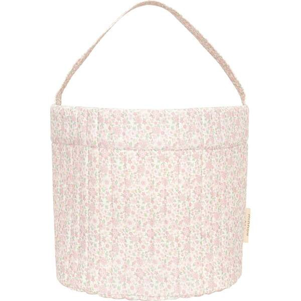 Antique Floral Quilted Easter Bucket | Maisonette