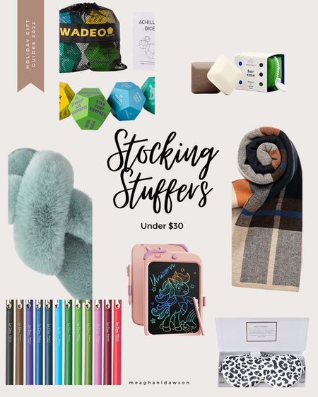 Need some budget-friendly stocking stuffers for everyone on your list? Or how about a gift exchange present?
I’ve got you.
This Under $30 Amazon Stocking Stuffer Gift Guide has something for everyone and will make that budget shopping a breeze! 

#LTKHoliday #LTKSeasonal #LTKunder50