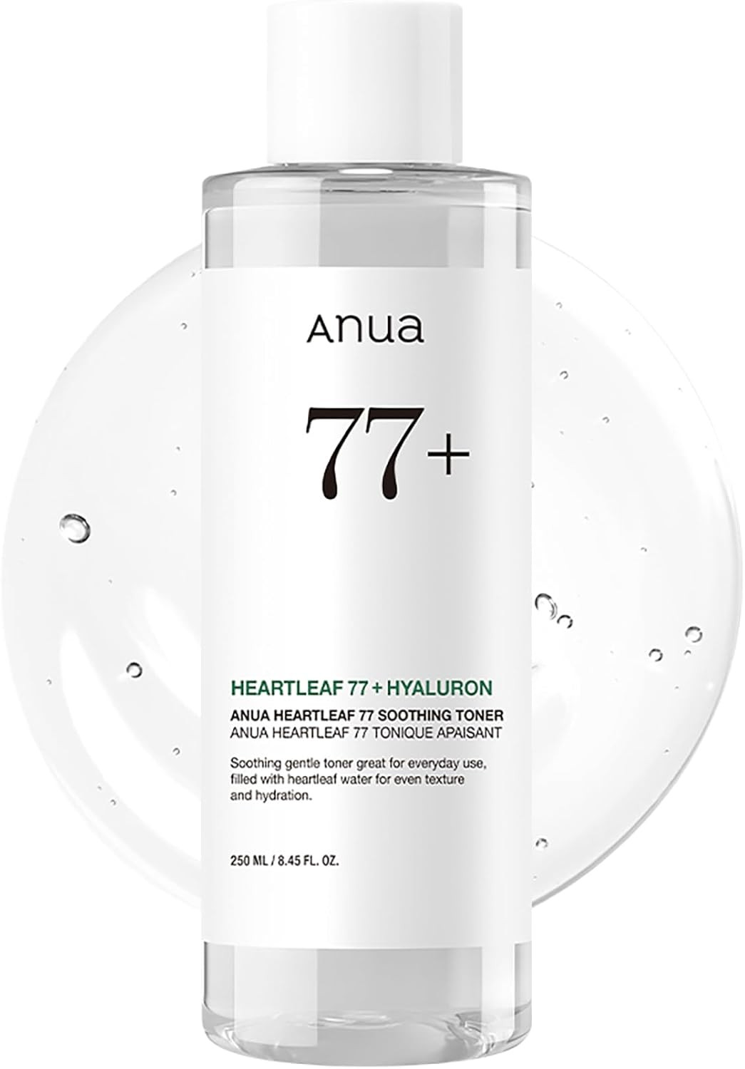 Anua Heartleaf 77 Soothing Toner, Moisturizing & Calming Facial Toner for Glass Skin, Hyaluronic ... | Amazon (US)