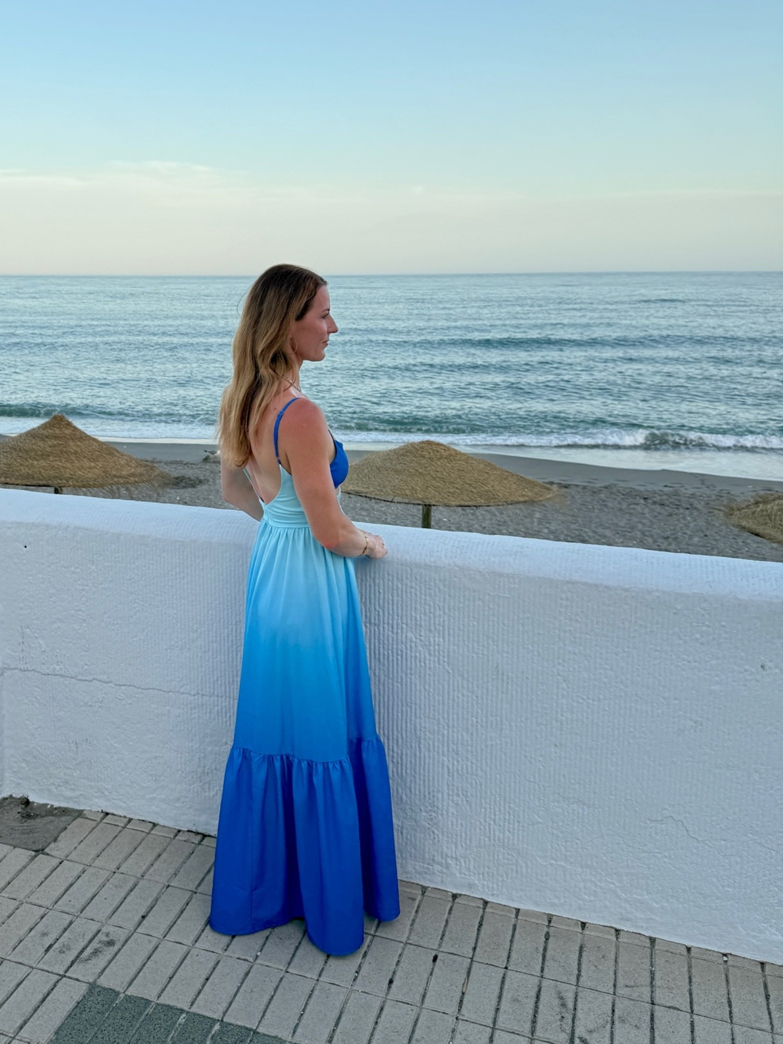 What I wore in Spain. Mediterranean dinner dress vibes all the way. Beautiful and comfortable

#LTKTravel #LTKSeasonal #LTKOver40