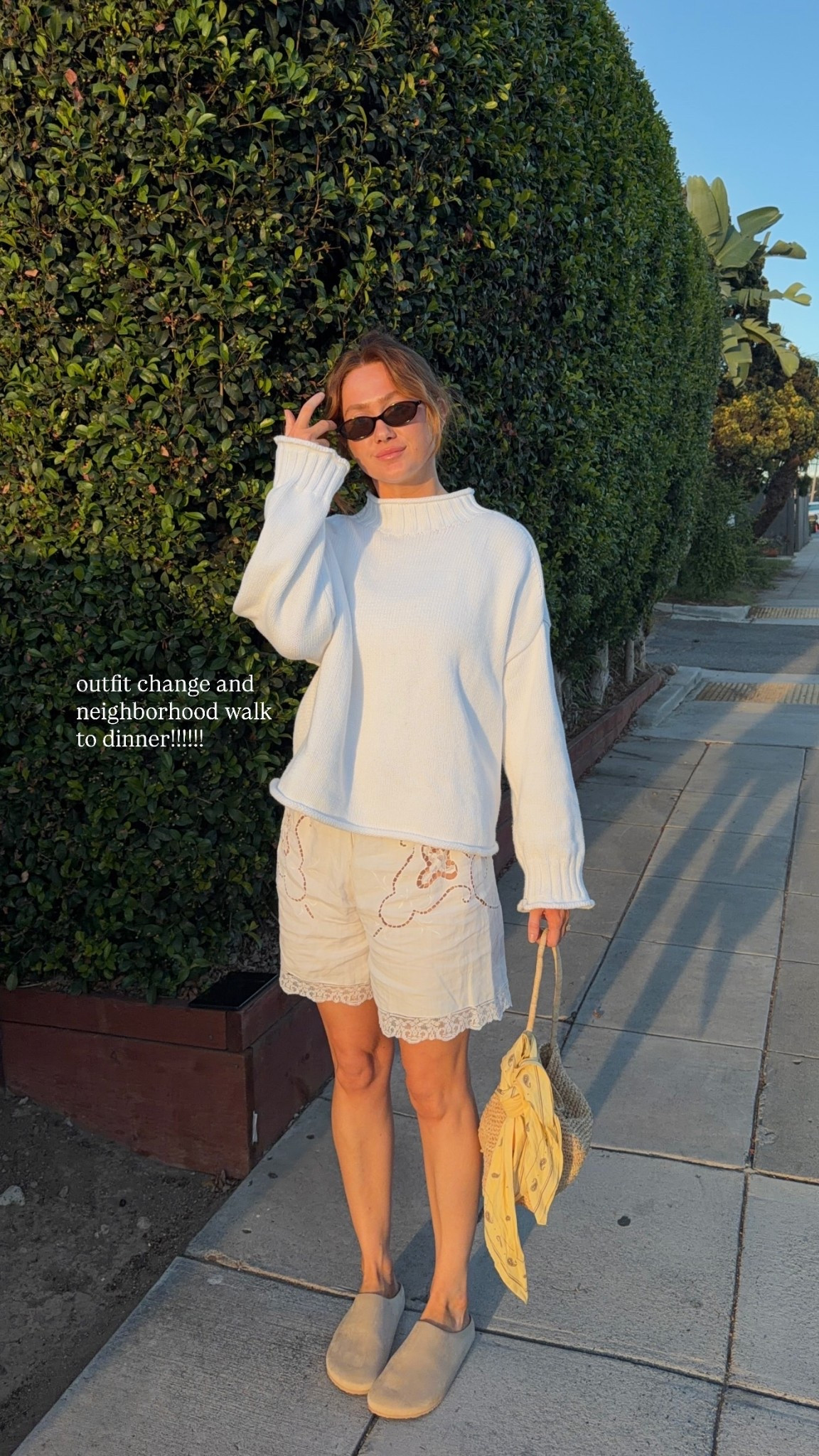 outfit change and neighborhood walk to dinner!!!!!!