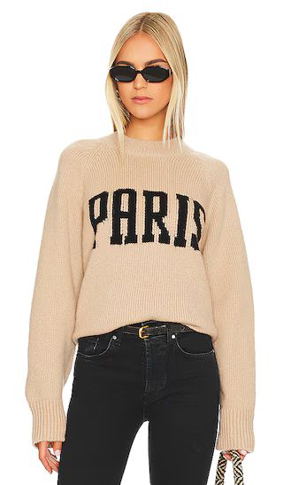 Kendrick University Paris Sweater in Light Camel | Revolve Clothing (Global)