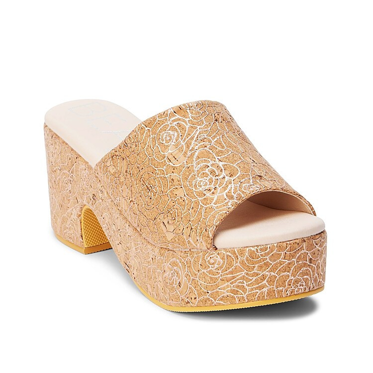 Beach by Matisse Terry Platform Sandal | Women's | Rose Cork | Size 8 | Sandals | DSW