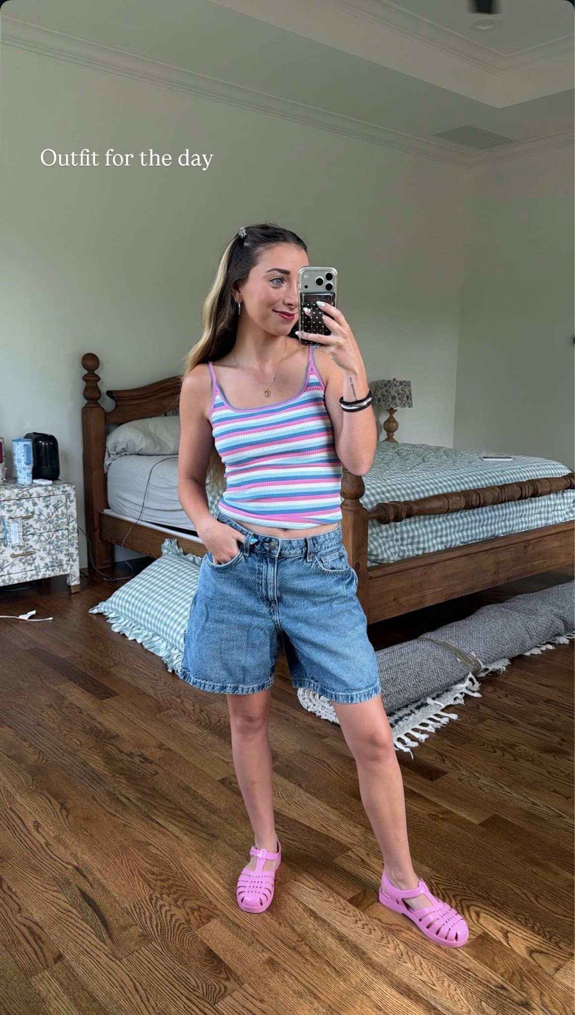 Trying to wear more color this summer!

#LTKdayinmylife #LTKootd #LTKgrwm