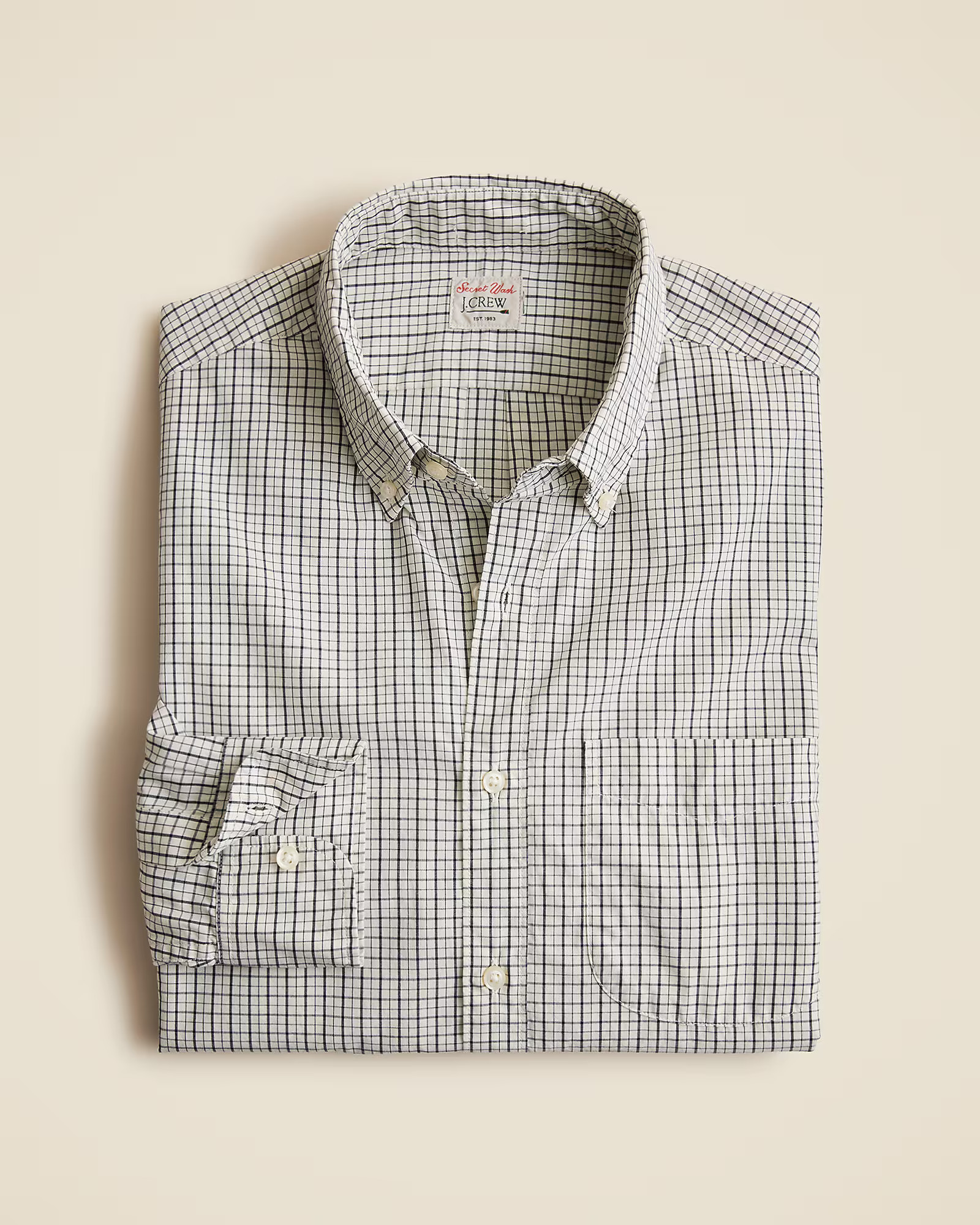 Secret Wash cotton poplin shirt | J. Crew US