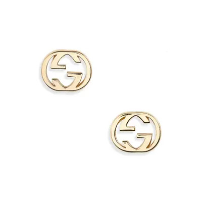Interlocking-G Stud Earrings | Nordstrom