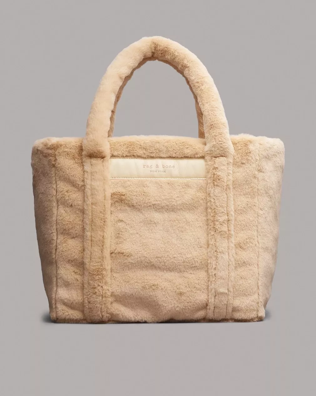 Shop rag & bone Cloud Faux Fur Duffle Bag