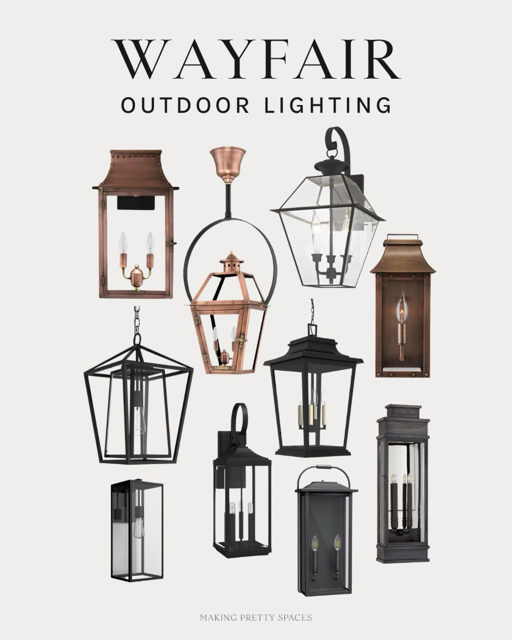 I’ve rounded up some of my favorite outdoor lighting picks! I absolutely love the copper lantern that I ordered for my front porch from @Wayfair! 
#Wayfair #ad

#LTKSaleAlert #LTKHome #LTKStyleTip