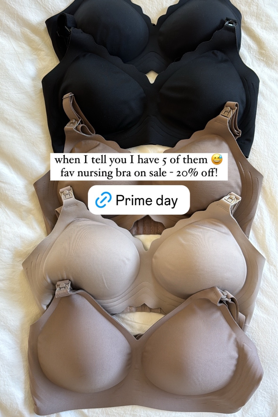 Grab while it’s on sale!!! My absolute favorite nursing bra 

#LTKBump #LTKBaby