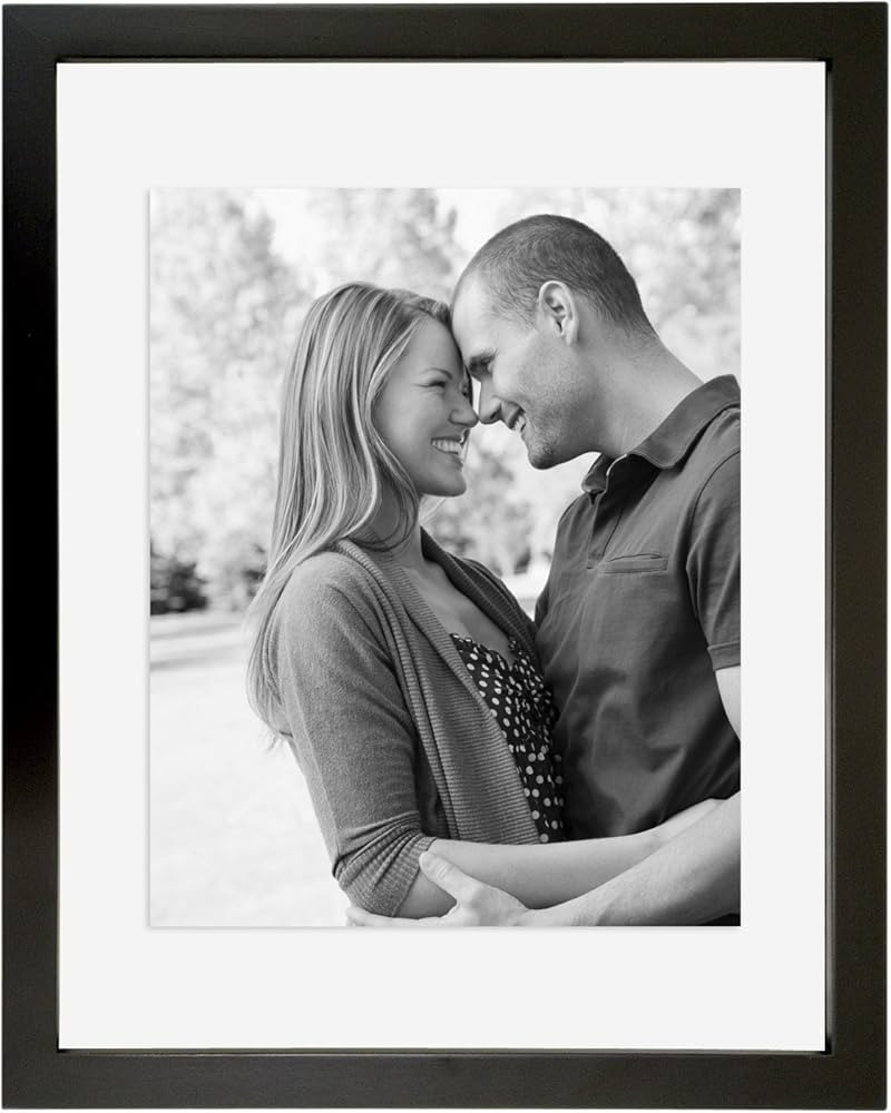 MCS Wood Float Frame, 16 by 20-Inch, Black | Amazon (US)