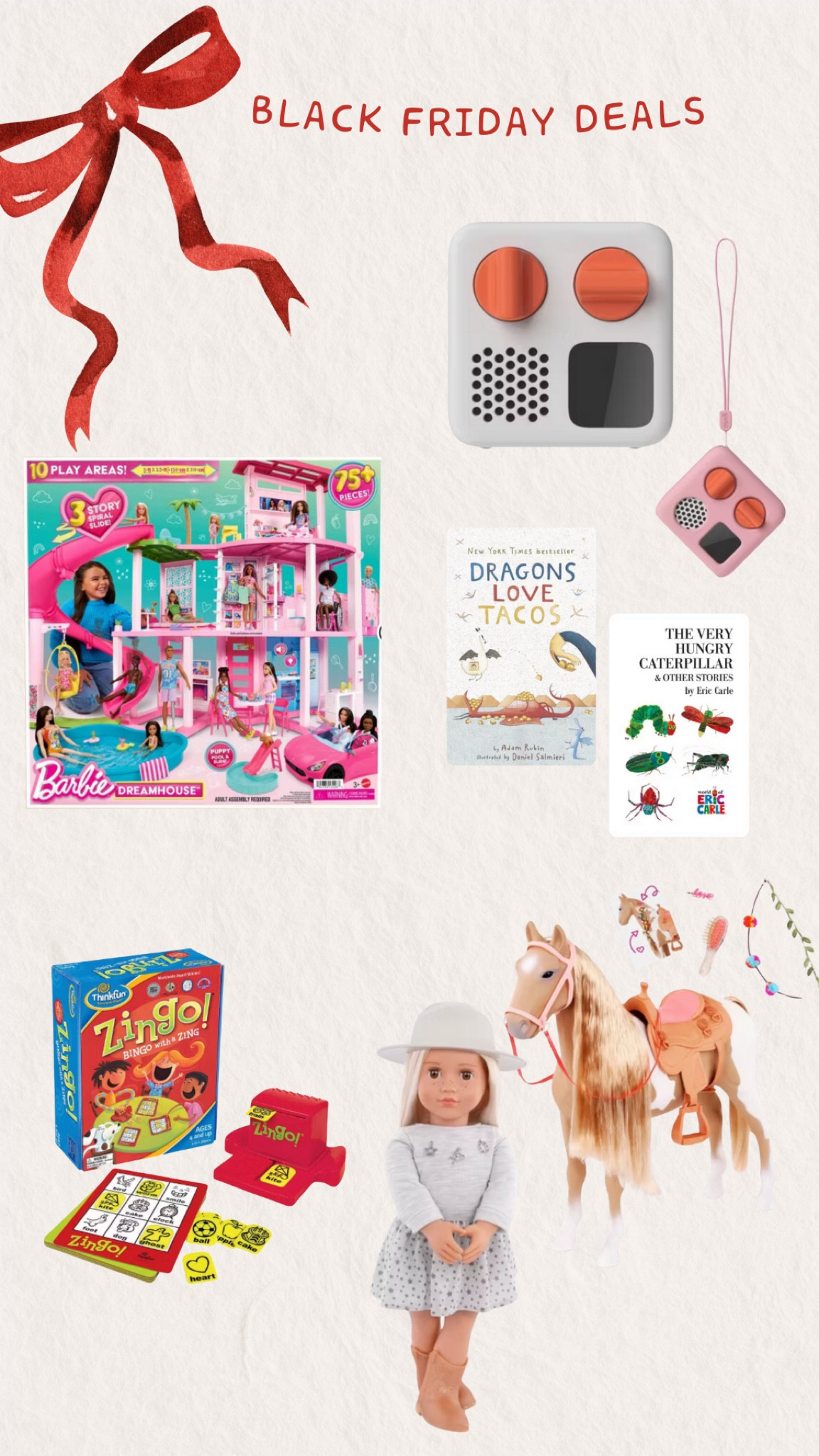 TARGET BLACK FRIDAY DEALS!
Here are things I actually purchased for my girls, and toys that are intentional and will be played with over & over🎁

#LTKGiftGuide #LTKHoliday #LTKCyberWeek