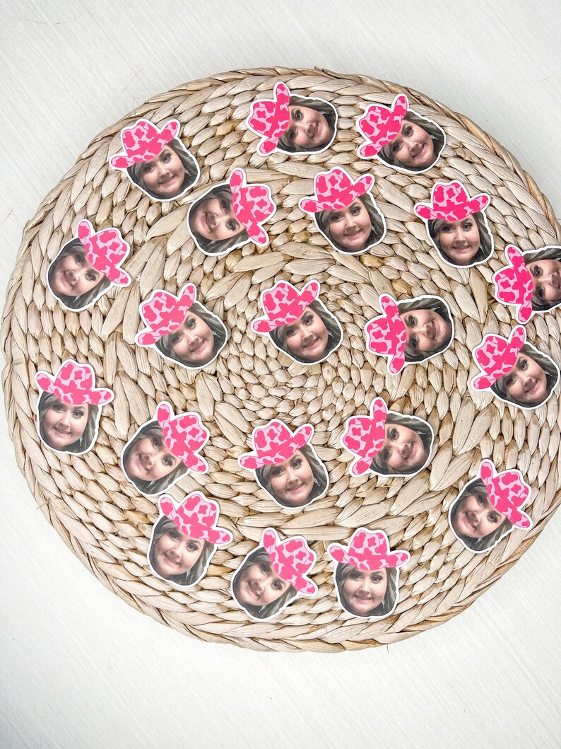 Cowgirl Confetti Customized Photo Cowgirl Theme Birthday Party Bachelorette Party Decorations Hol... | Etsy (US)