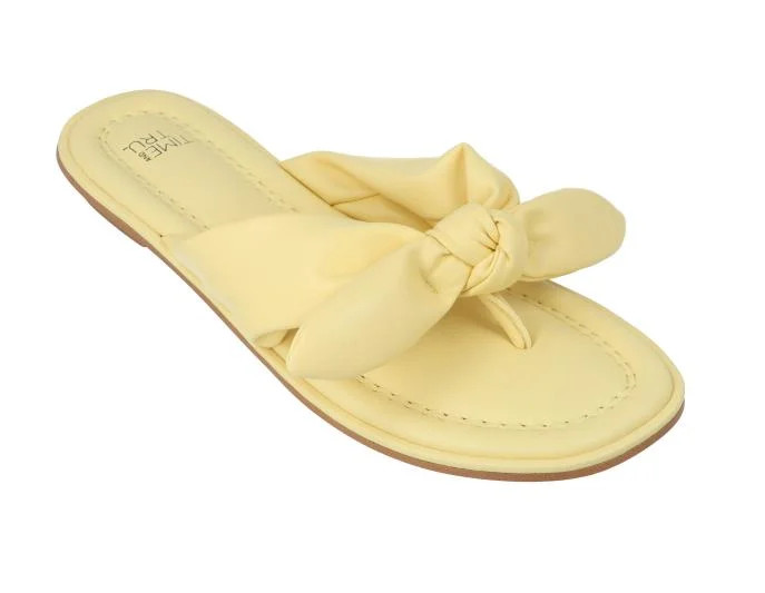 Time and Tru Women's Bow Thong Sandal - Walmart.com | Walmart (US)