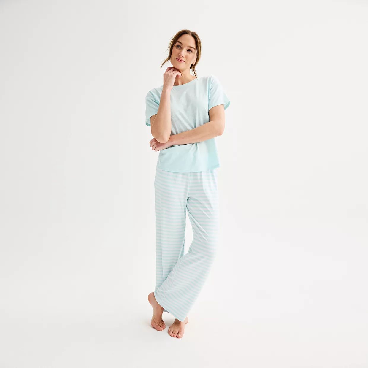 Women's Sonoma Goods For Life® Pajama Top & Pajama Pants Set | Kohl's