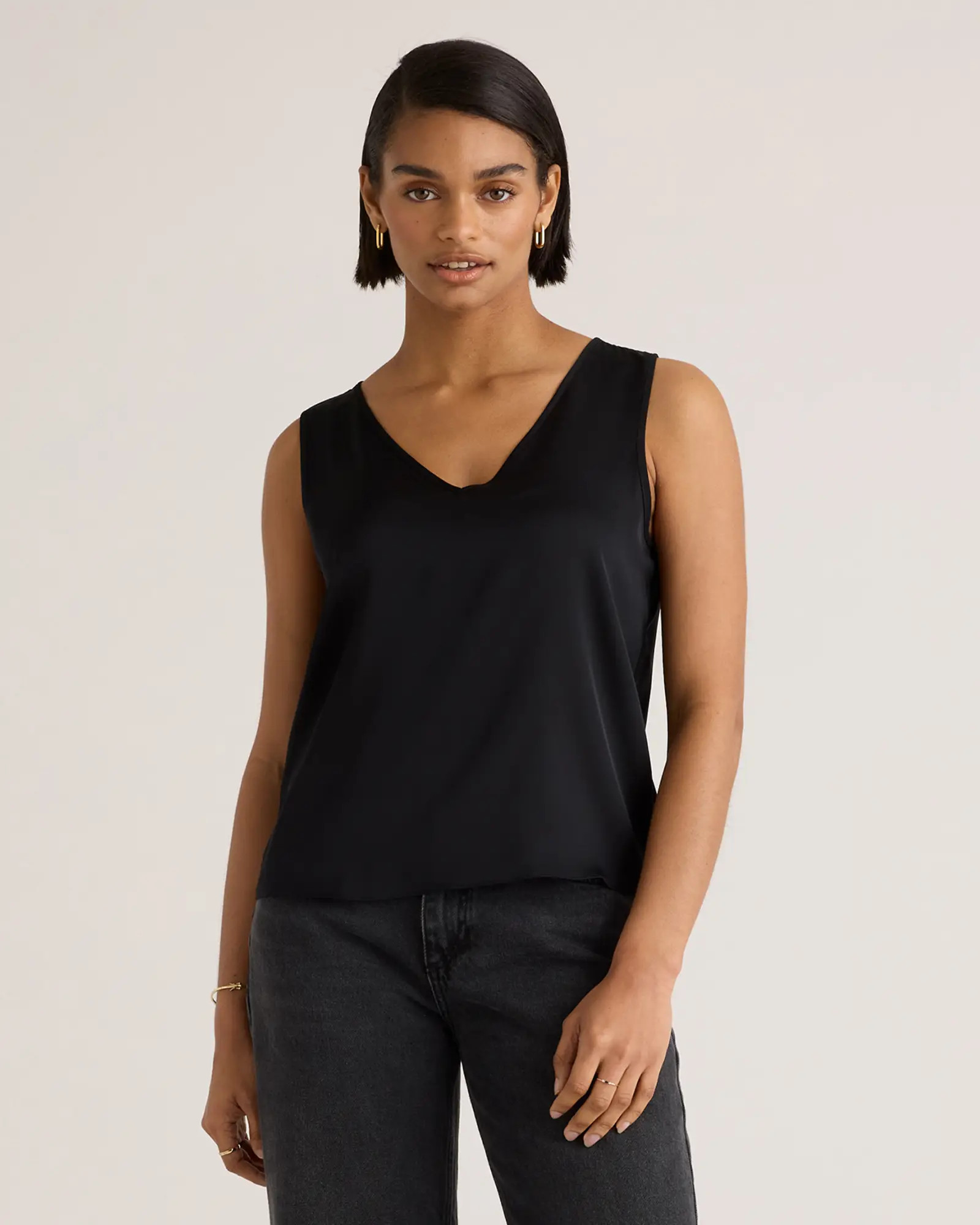 Washable Stretch Silk Tank | Quince | Quince