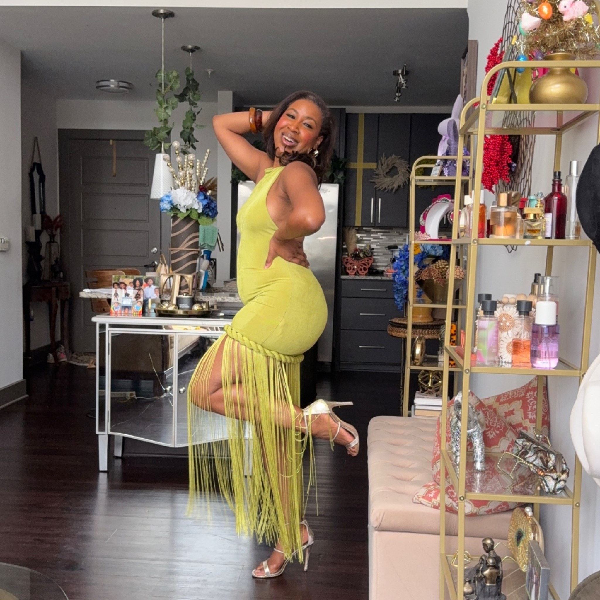 When the fringe understands the assignment. 💚✨

The color. The fit. The MOVEMENT. This dress was made to make an entrance—and have a little fun while doing it.

✨ Exact dress linked
✨ Similar heels + accessories linked

#LTKStyleTip #LTKFinds #StatementDress #FringeDress #DateNightStyle #VacationStyle #StyleOver40 #DateNightOutfits

#LTKOver40 #LTKU #LTKdayinmylife