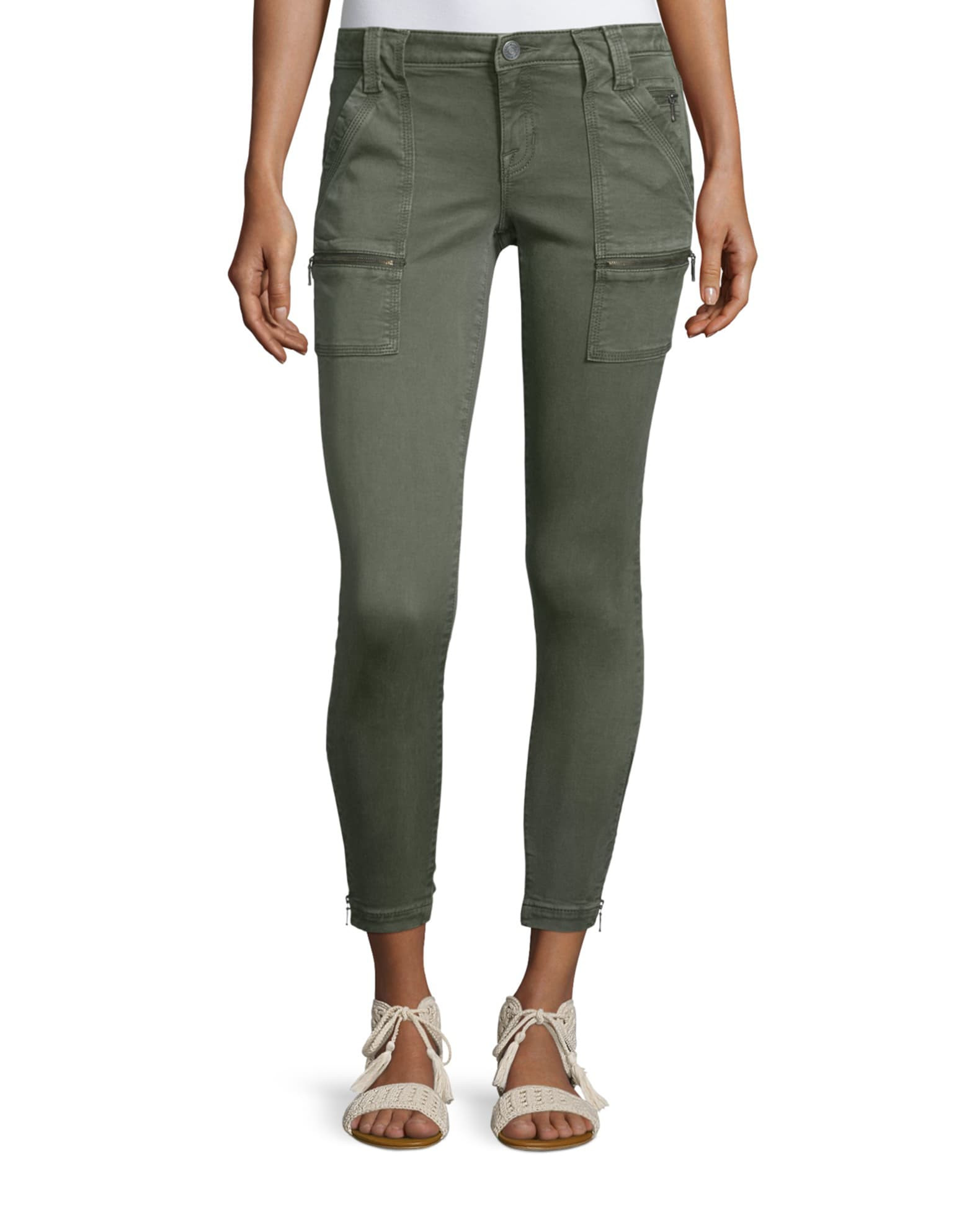 Joie Park Twill Skinny Jeans | Neiman Marcus