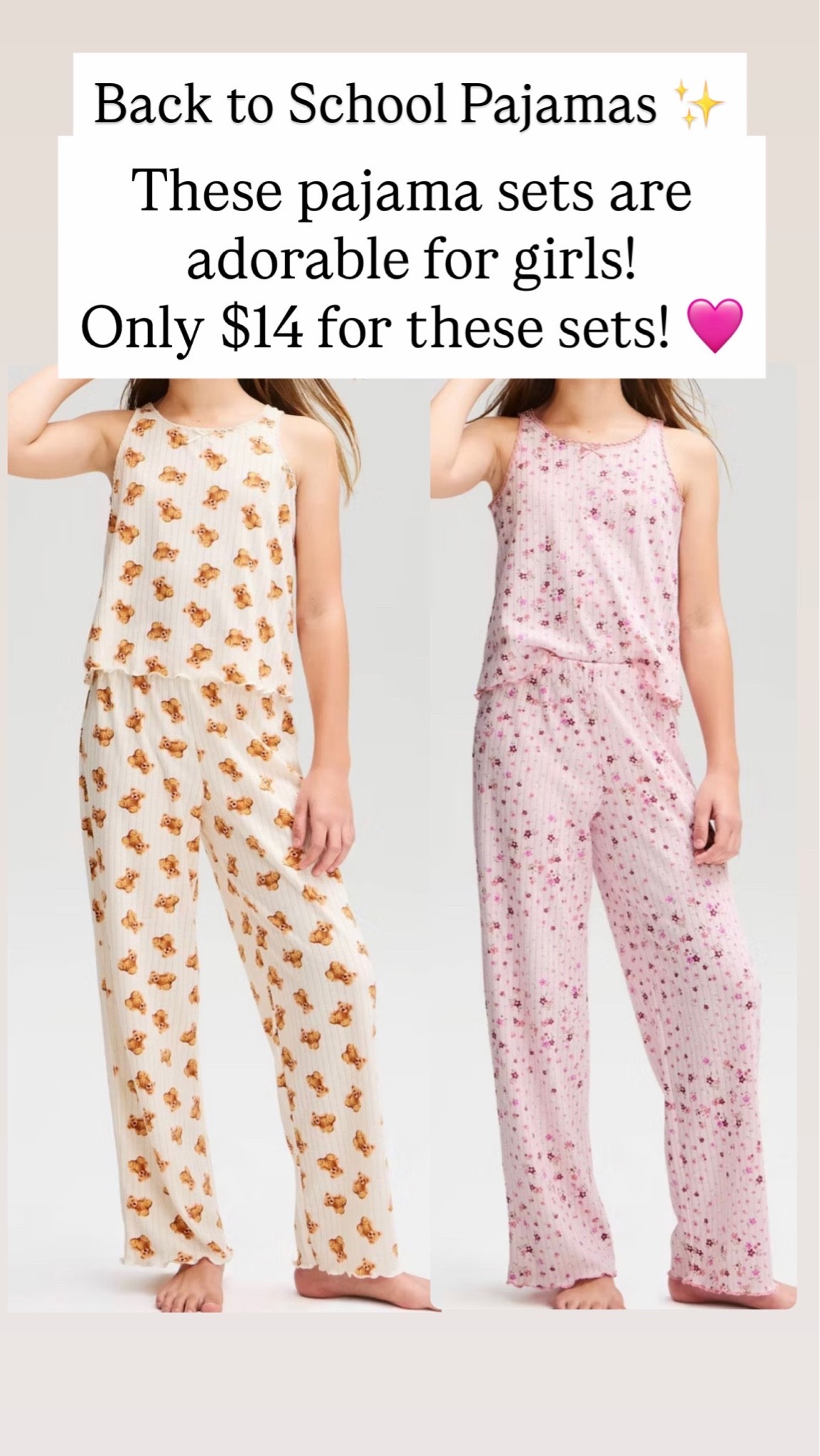 Back to school pajama sets are $14!!

#LTKKids