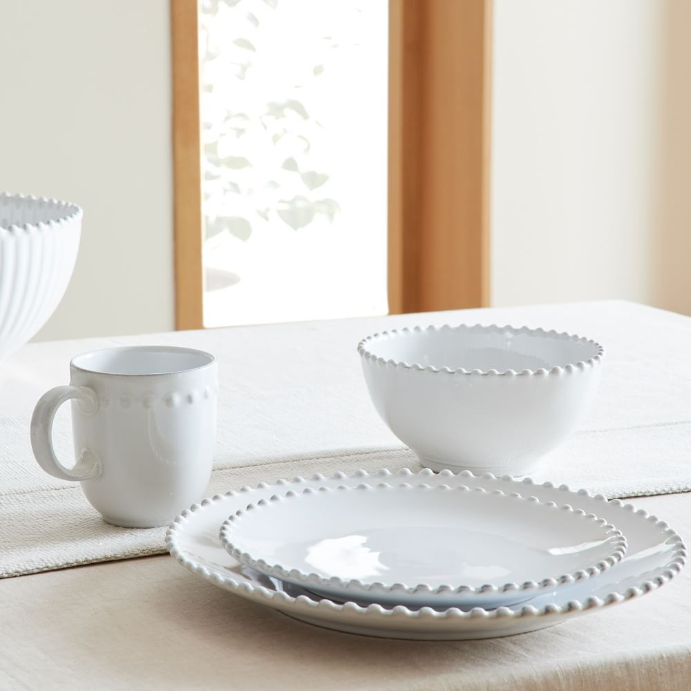 Pearl Rimmed Dinnerware Sets | West Elm (US)