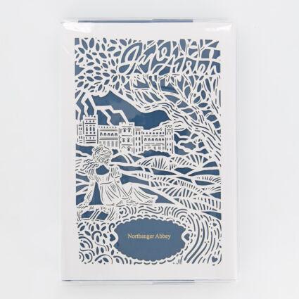 Blue & White Northanger Abbey Book | TK Maxx