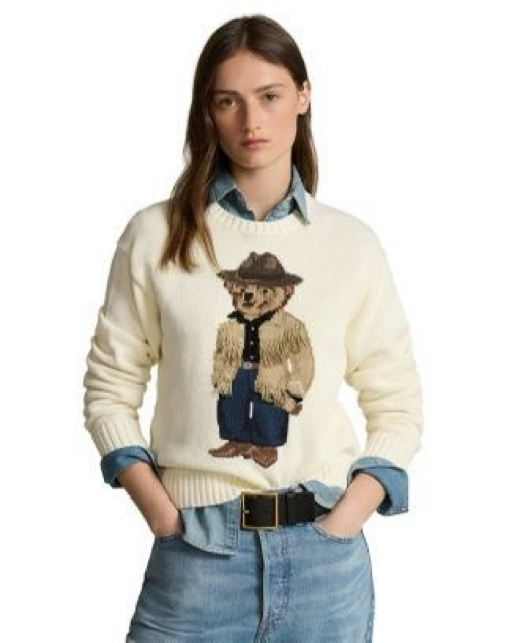 ralph lauren cowboy bear cotton sweater 

#LTKStyleTip