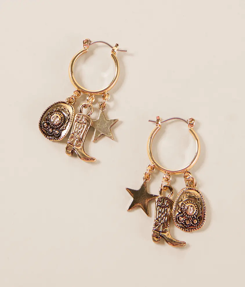 Western Charm Earring | Buckle