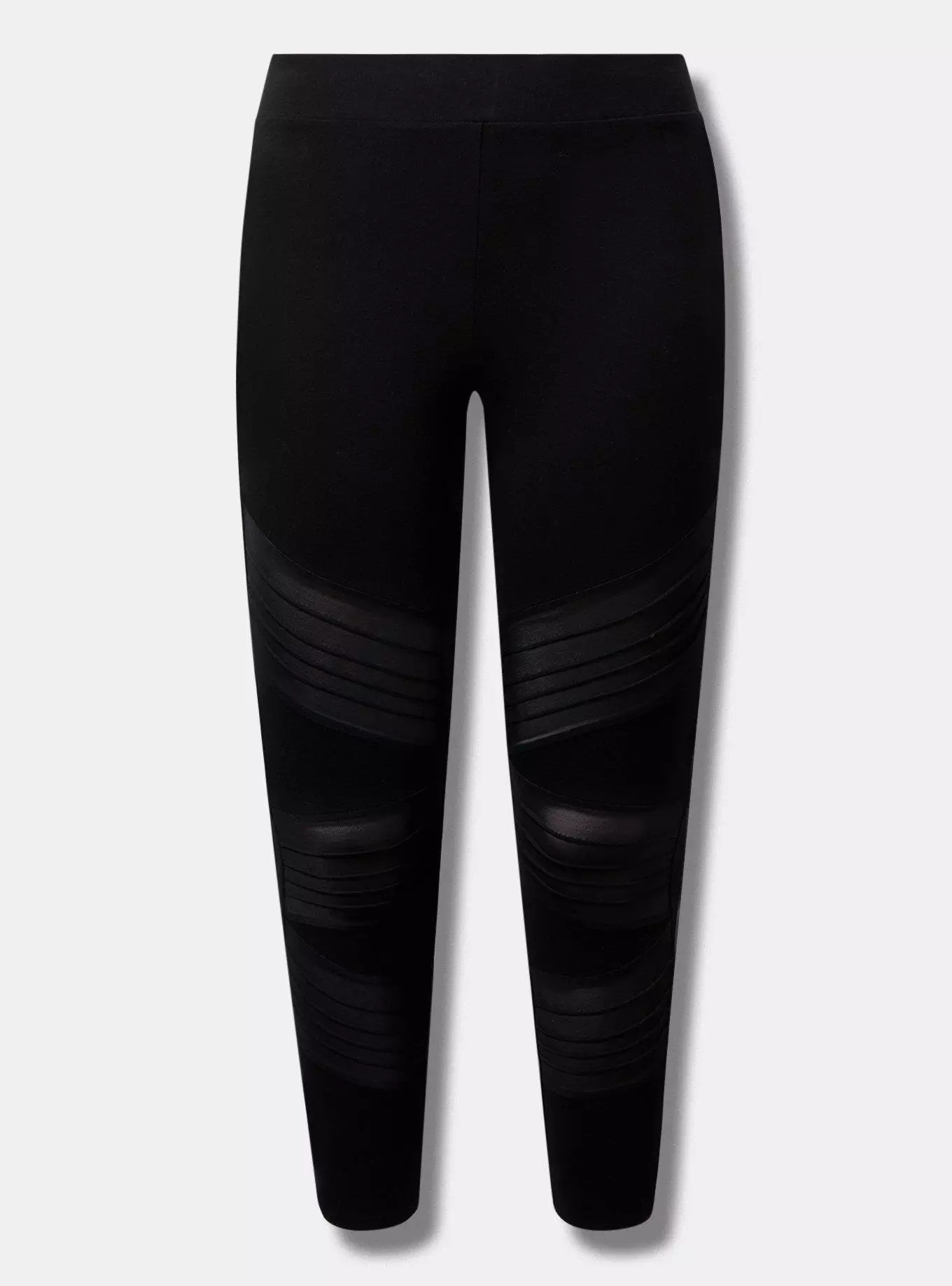Full Length Signature Waist Front Mesh Mix Legging | Torrid (US & Canada)