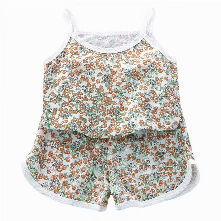 CAICJ98 Girls Toddler Baby Summer Clothes 3 6 12 18 Months 2T 3T 4T 5T Girls Outfits Sleeveless D... | Walmart (US)