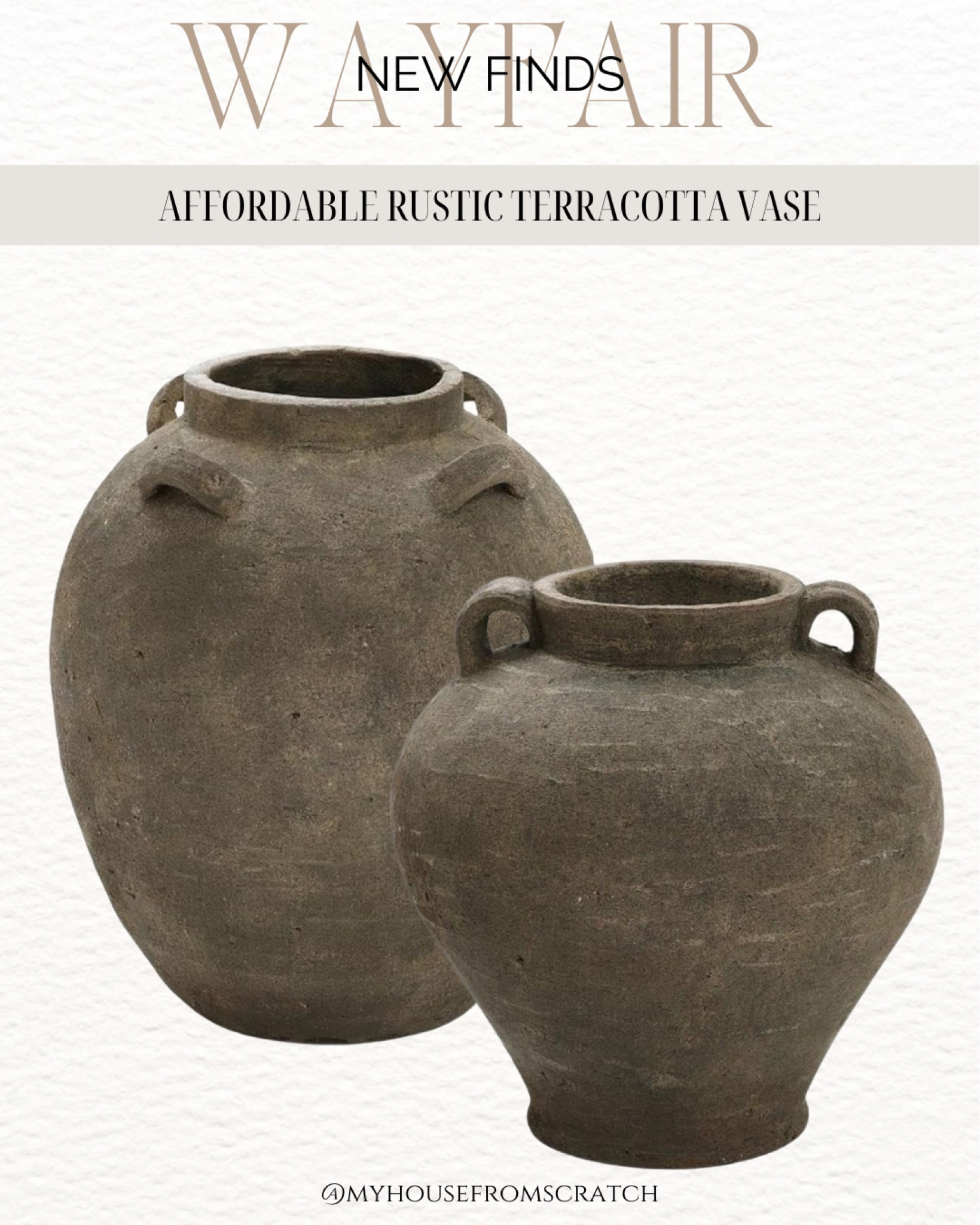 Rustic terracotta vase 

#LTKSaleAlert #LTKHome #LTKStyleTip