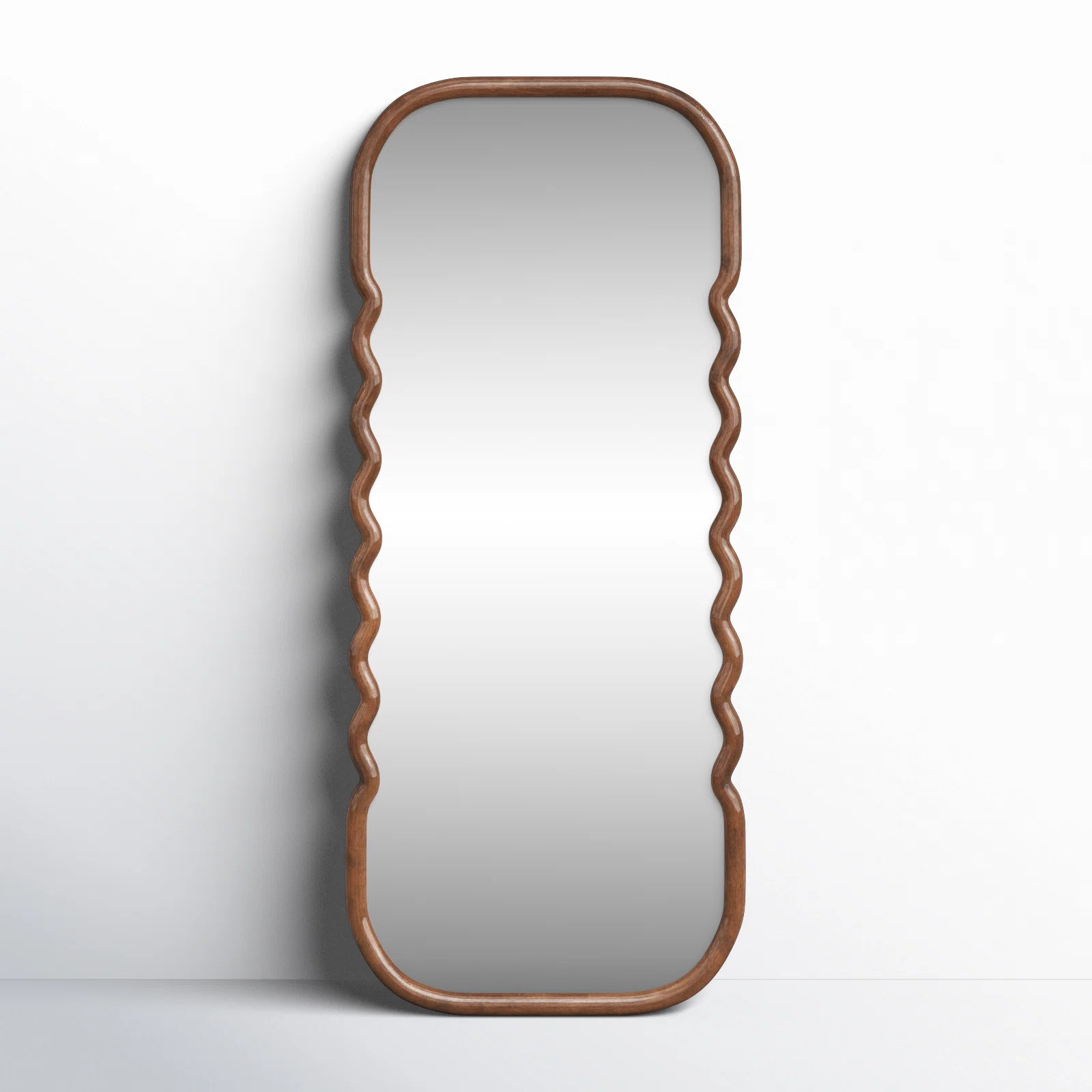 Joss & Main Harrisburg Pine Wood Floor Mirror | Wayfair | Wayfair North America