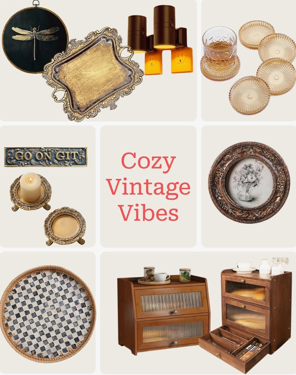 Cozy and vintage inspired finds that are just too cute! Antiqued gold hues and wooden accents will make any space feel like home 


-
-
-

vintage home decor, cozy home aesthetic, vintage inspired decor, cozy living room decor, antique style home accents, cottagecore home decor, old world home style, cozy neutral decor, warm home aesthetic, vintage cozy finds, thrifted style home decor, traditional home decor ideas, timeless home decor, cozy apartment decor, vintage living room ideas, classic home aesthetic, european inspired home decor, cozy home essentials, soft neutral home decor, romantic home aesthetic, moody cozy decor, vintage inspired interior design 

#LTKHome #LTKSaleAlert #LTKValentine