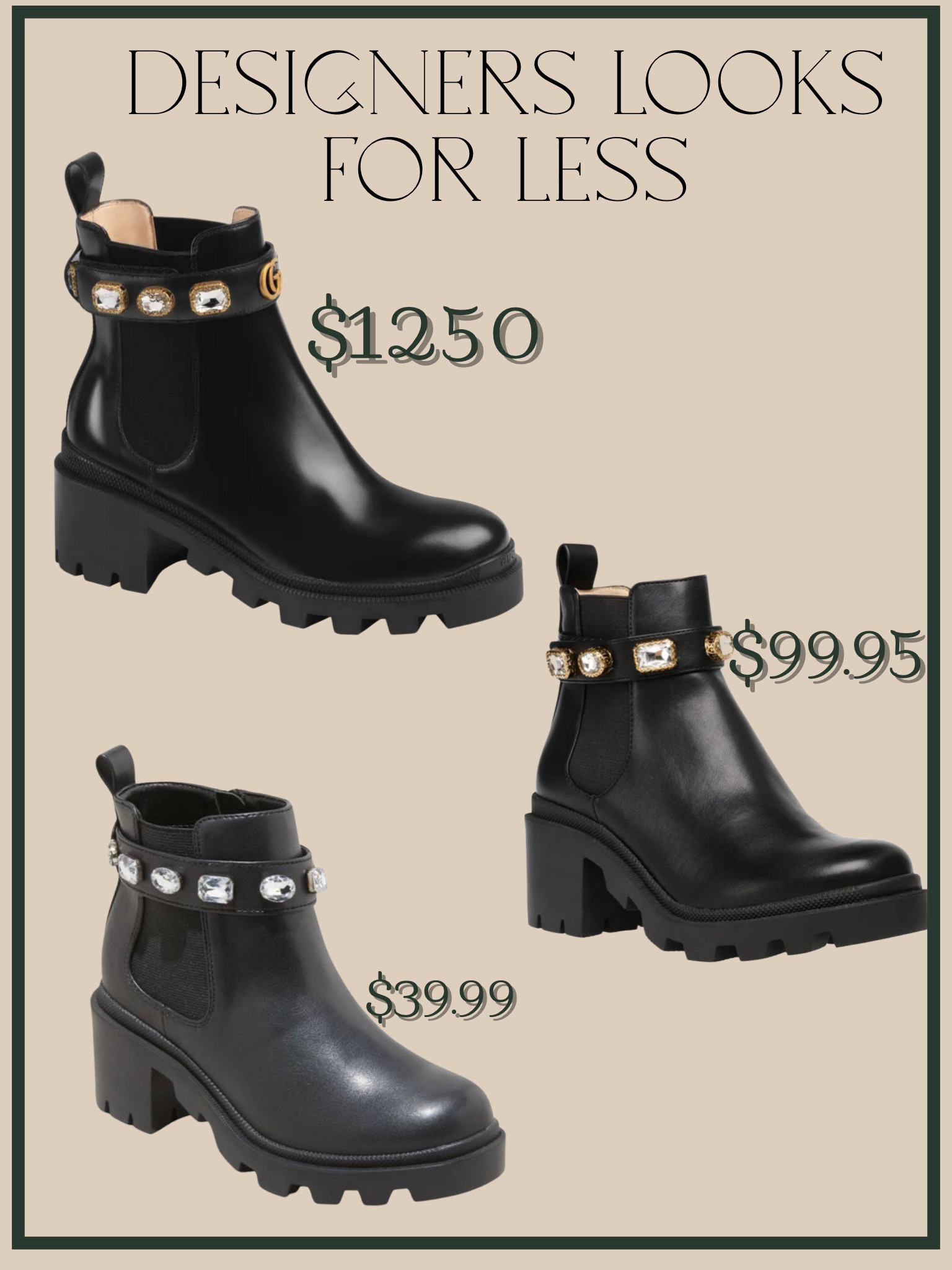 #designerslooksforless
#looksforless
#dupes