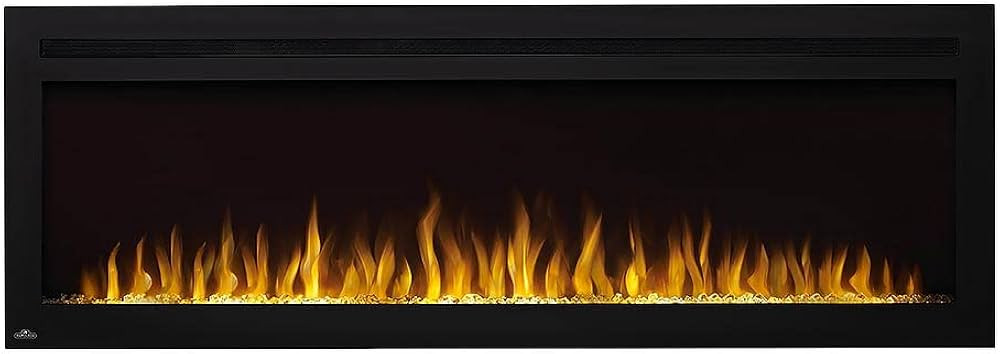 Napoleon Purview 60 inch Wall Mount Electric Fireplace - Black, NEFL60HI | Amazon (US)