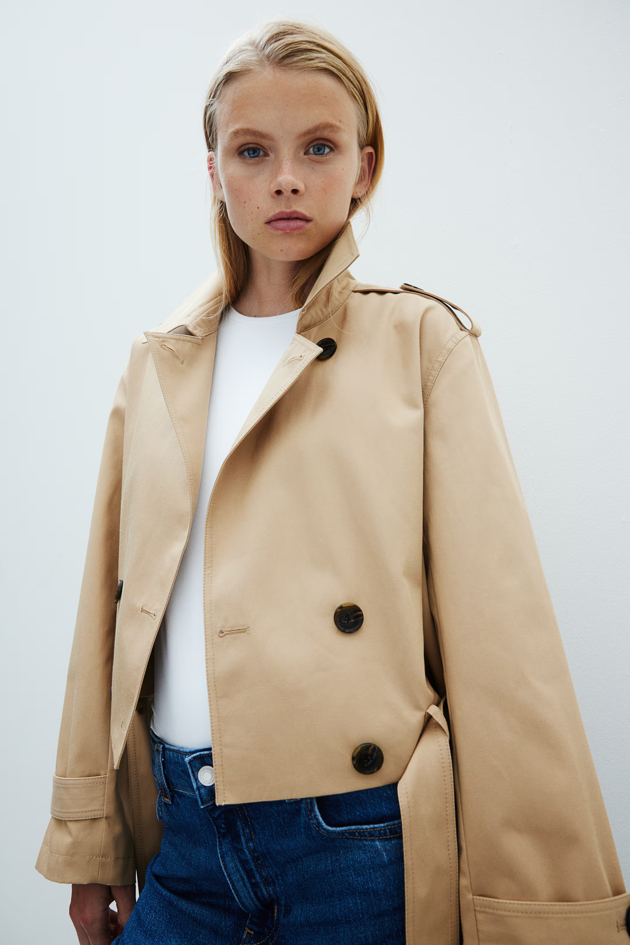 Short trench coat | H&M (UK, MY, IN, SG, PH, TW, HK)