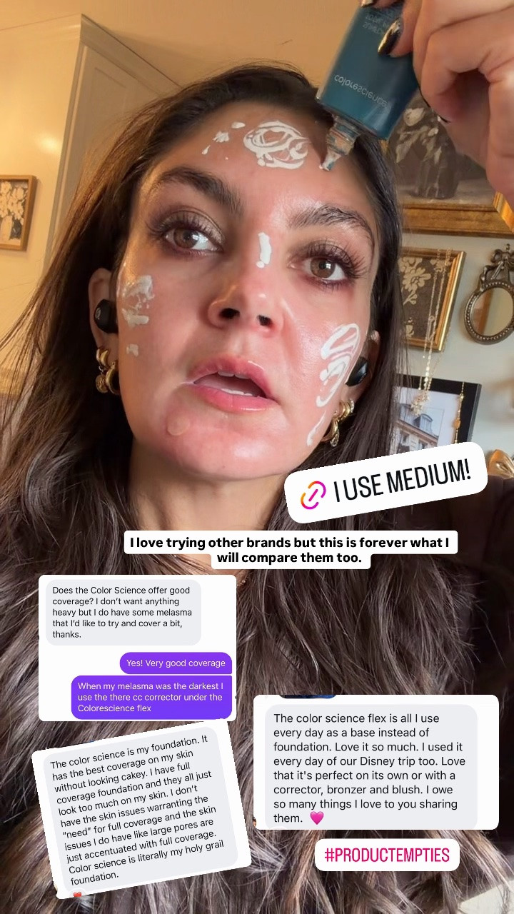 Favorite tinted sunscreen
